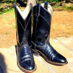 Laredo Vintage Western Leather roper boots, Size 6.5
